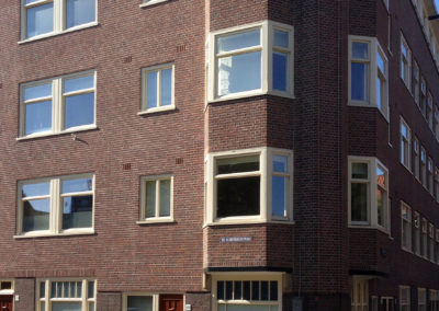 Buitenschilderwerk appartementencomplex Amsterdam